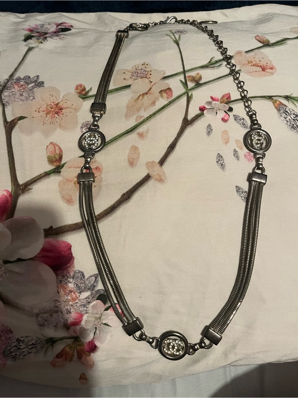 CHANEL Multi-Chain Logo Accent Belt - Picture 3 of 7